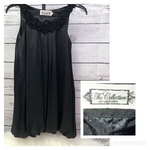 The Collection by Sarasara Girls Black Party Dress
